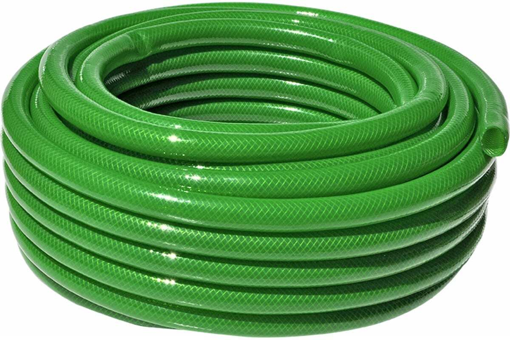 ШЛАНГ ПОЛИВОЧНЫЙ ВИТ АРМИРОВАН АКВАМАРИН ЗЕЛЕНЫЙ 20ММ 2ММ 25М