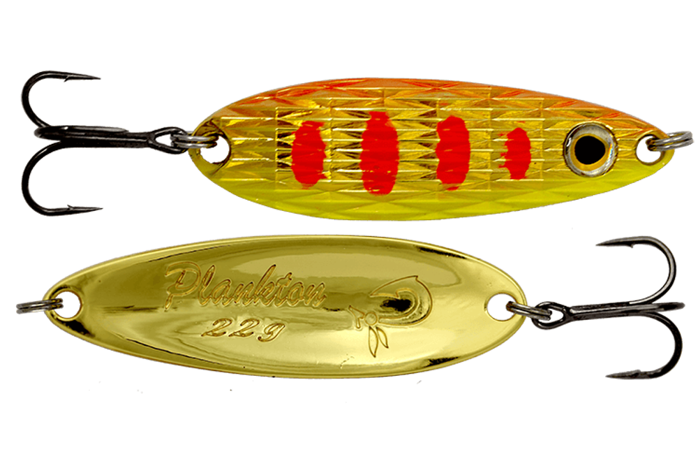 Блесна колебалка LureMax Plankton 75мм., 26 г., 24, White eye