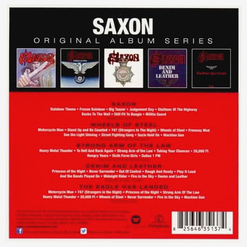 Saxon / Original Album Series (5CD)