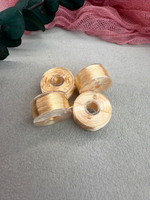 Нитки для оплетки проволоки, полиэстер, №31 Кремовый