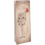 Пакет под бутылку «Богема» 36*12,5*8,5 см