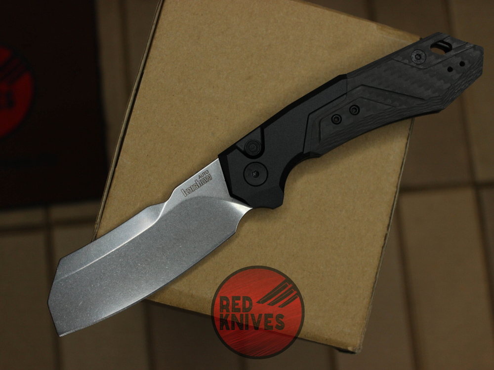 Нож Kershaw Launch 14 7850 - черная рукоять , светлый клинок