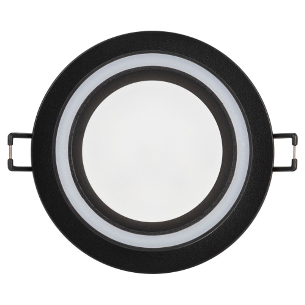 Светильник встраиваемый ЭРА DK116 BK под лампу GX53 черный