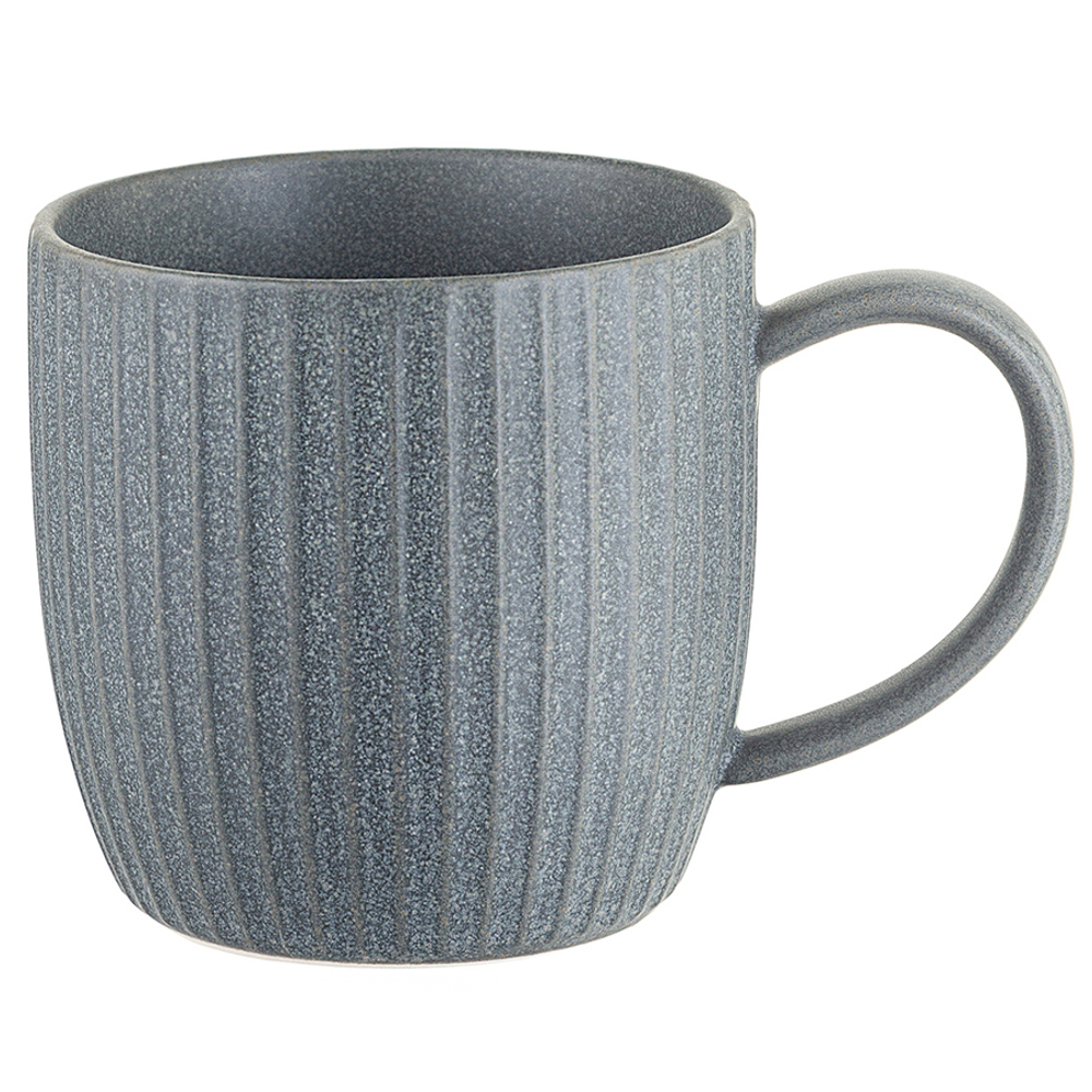 Набор кружек soft ripples, 350 мл, серые, 2 шт.