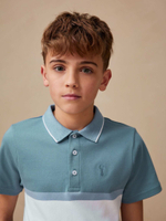 Поло для мальчика Next E98-649, Голубой