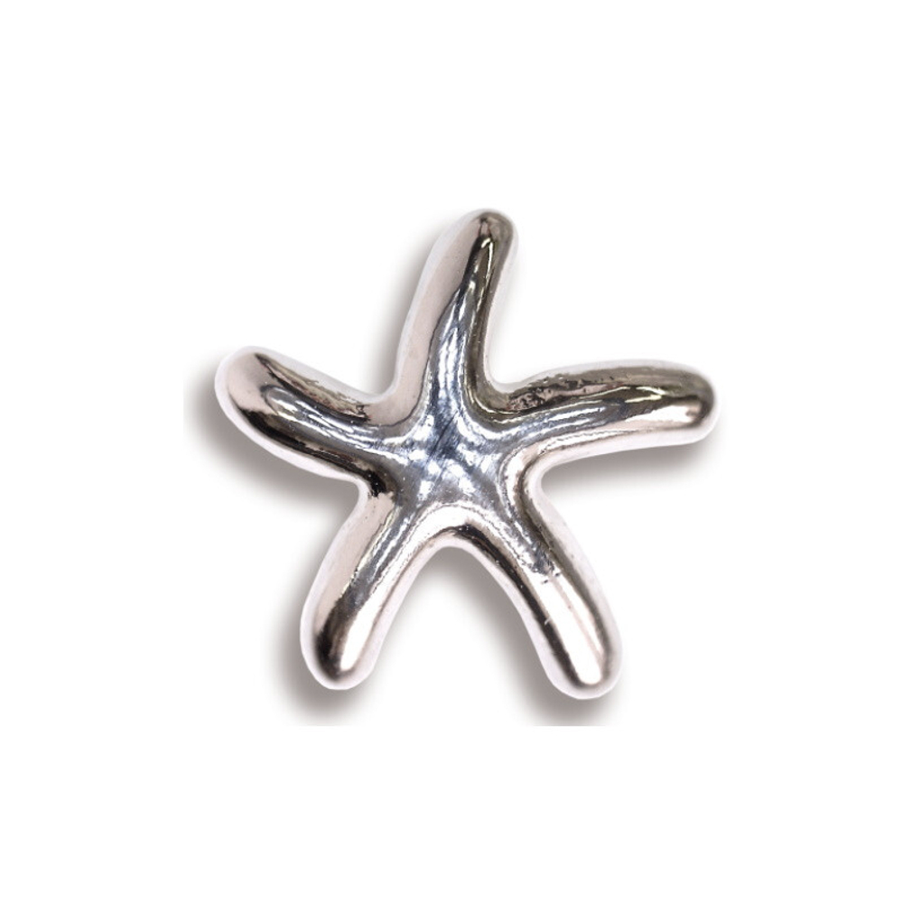 Медицинские серьги-гвоздики Metal Sea Star Biojoux BJT944