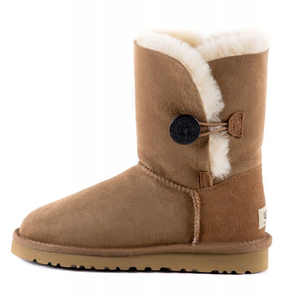 Угги Bailey Button Chestnut