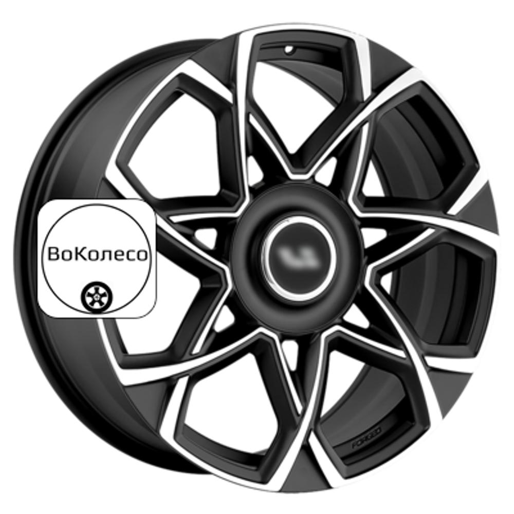 9,5x22/5x120 ET40 D62,6 LS FG59 MBF (конус, Колпак+лого) LS Forged