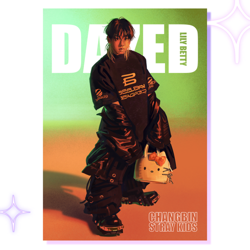 Арт принт / lily_betty_ / STRAY KIDS / Чанбин #2