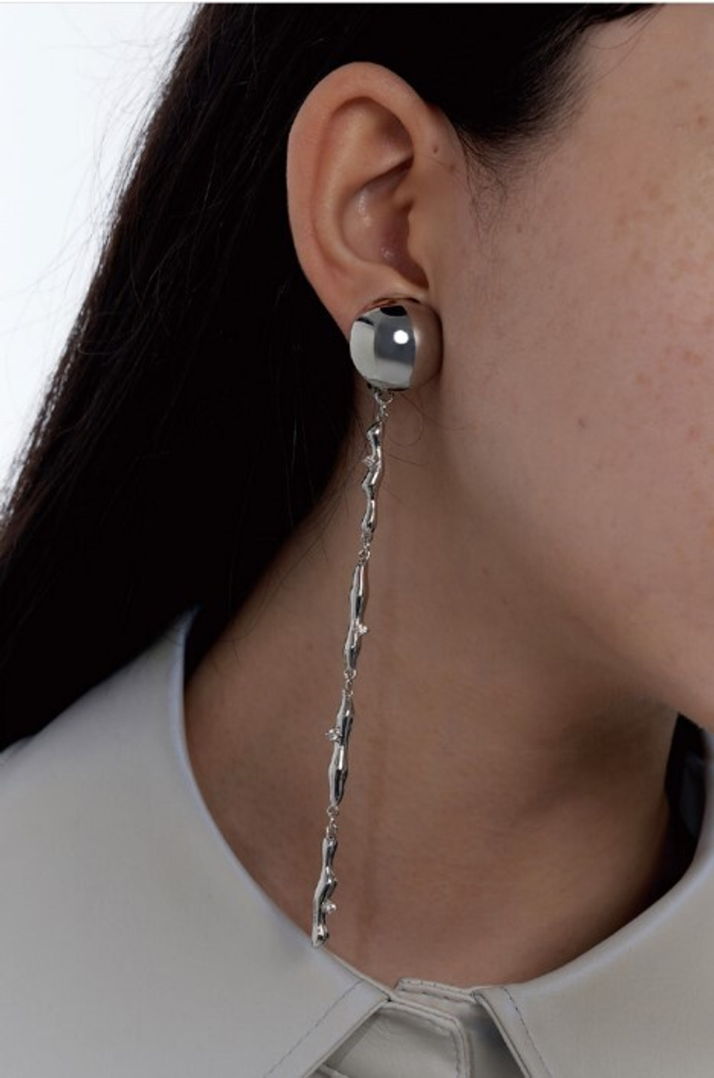 KVK CLOUD Ball Patchwork Earrings