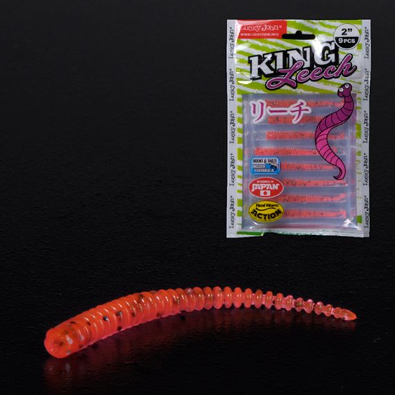 Слаги съедобные LJ Pro Series KING LEECH (5,08 см), цв. 052, 9 шт.
