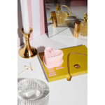 Свеча cake, 4,8 см, розовая