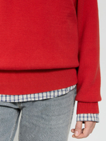 Джемпер с молнией