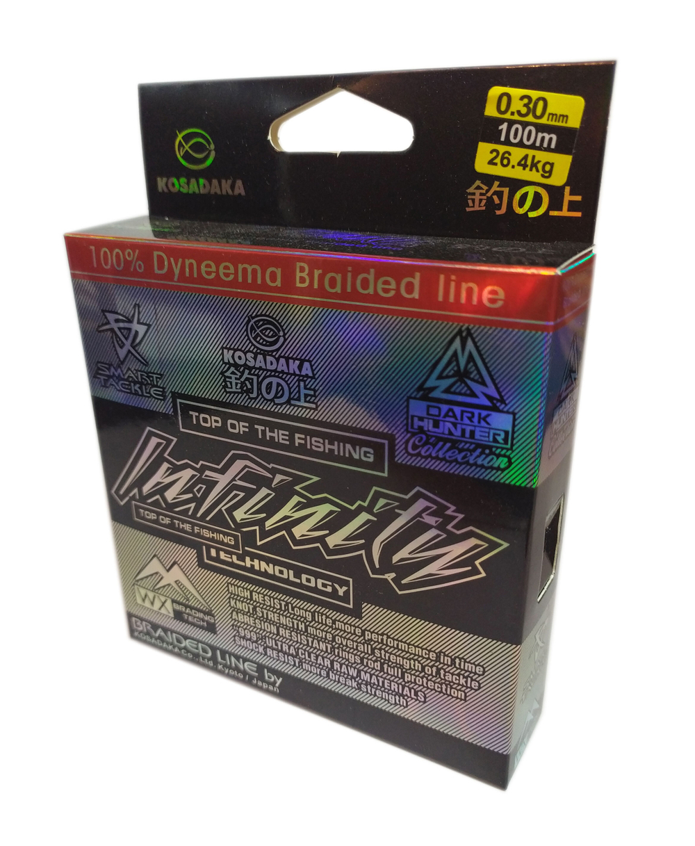 Плетенный шнур для рыбалки Kosadaka Infinity