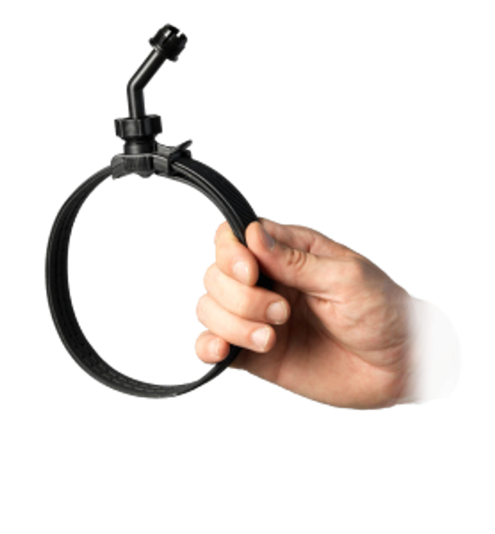 Универсальный ремень с кронштейном для крепления чехлов SM на скутер и мотоцикл с нетрубчатым рулём