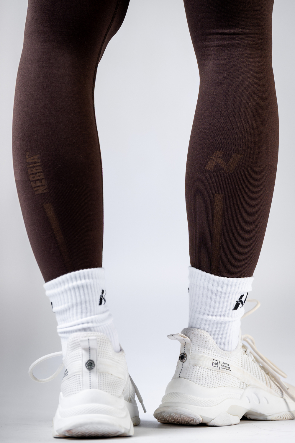 Леггинсы High-Waist Push-Up Leggings POWER 888 Коричневые