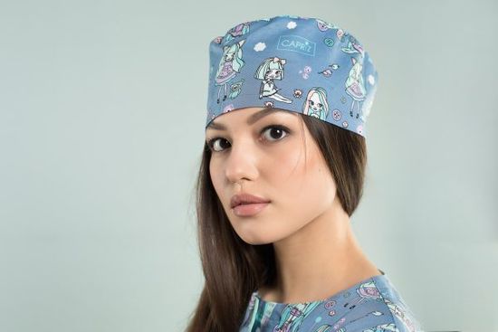 Колпак Z19-1929 (принт-стрейч/принт куклы)