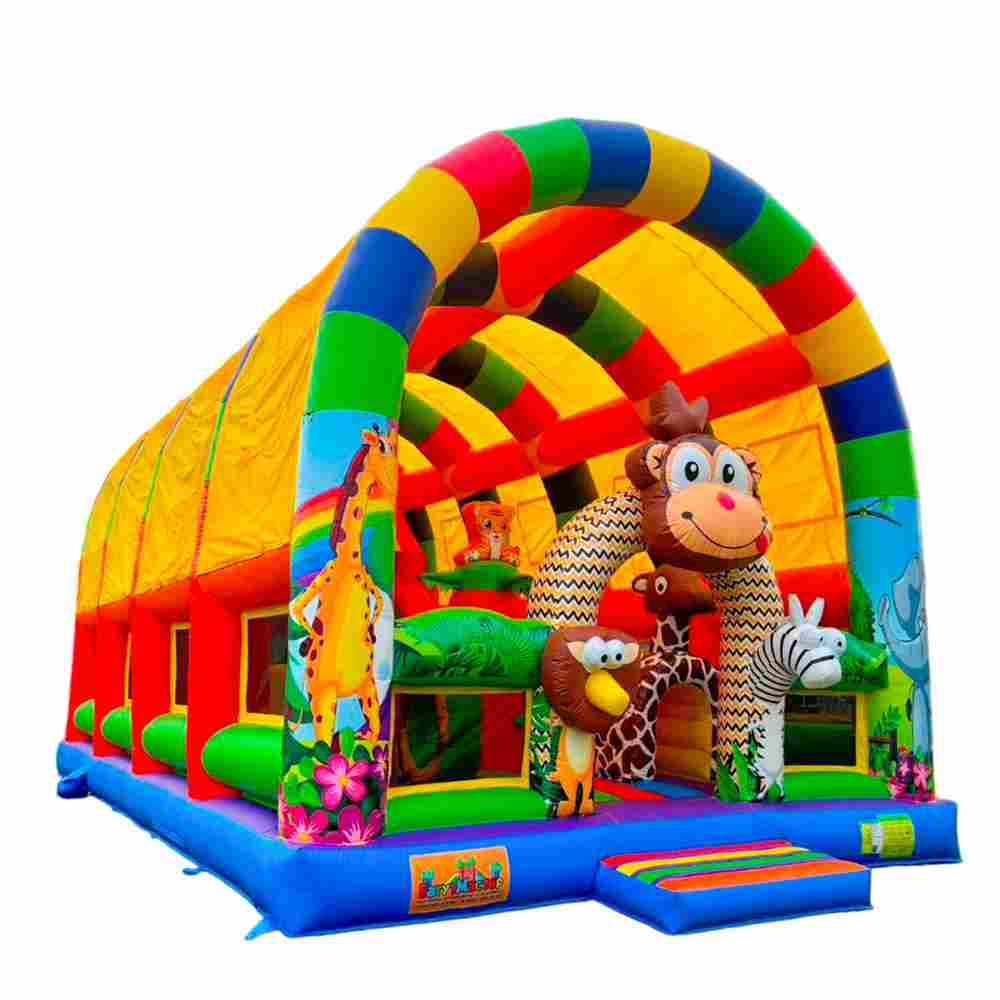 Коммерческий надувной батут «Страна Сафария 2» 10*6*6 м