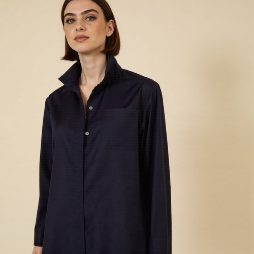 Хлопковая туника 'S Max Mara с разрезами