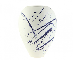 Элитная ваза декоративная Abstraction овальная средняя от S. Bernardo