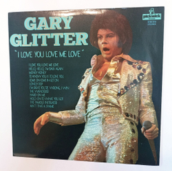 Винтажная виниловая пластинка LP Gary Glitter I Love You (UK 1977)