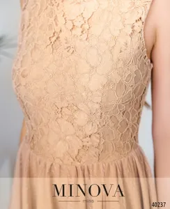 Платье 3143-бежевый Minova
