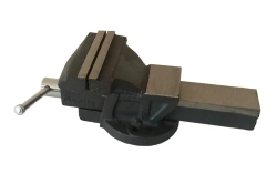 Тиски стальные с наковальней 5''-125мм FORCEKRAFT FK-6540205
