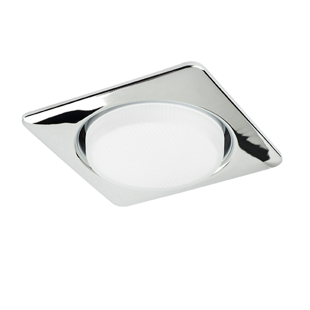 212124 Светильник TENSIO Q GX53 H4 220V SQUARE ХРОМ