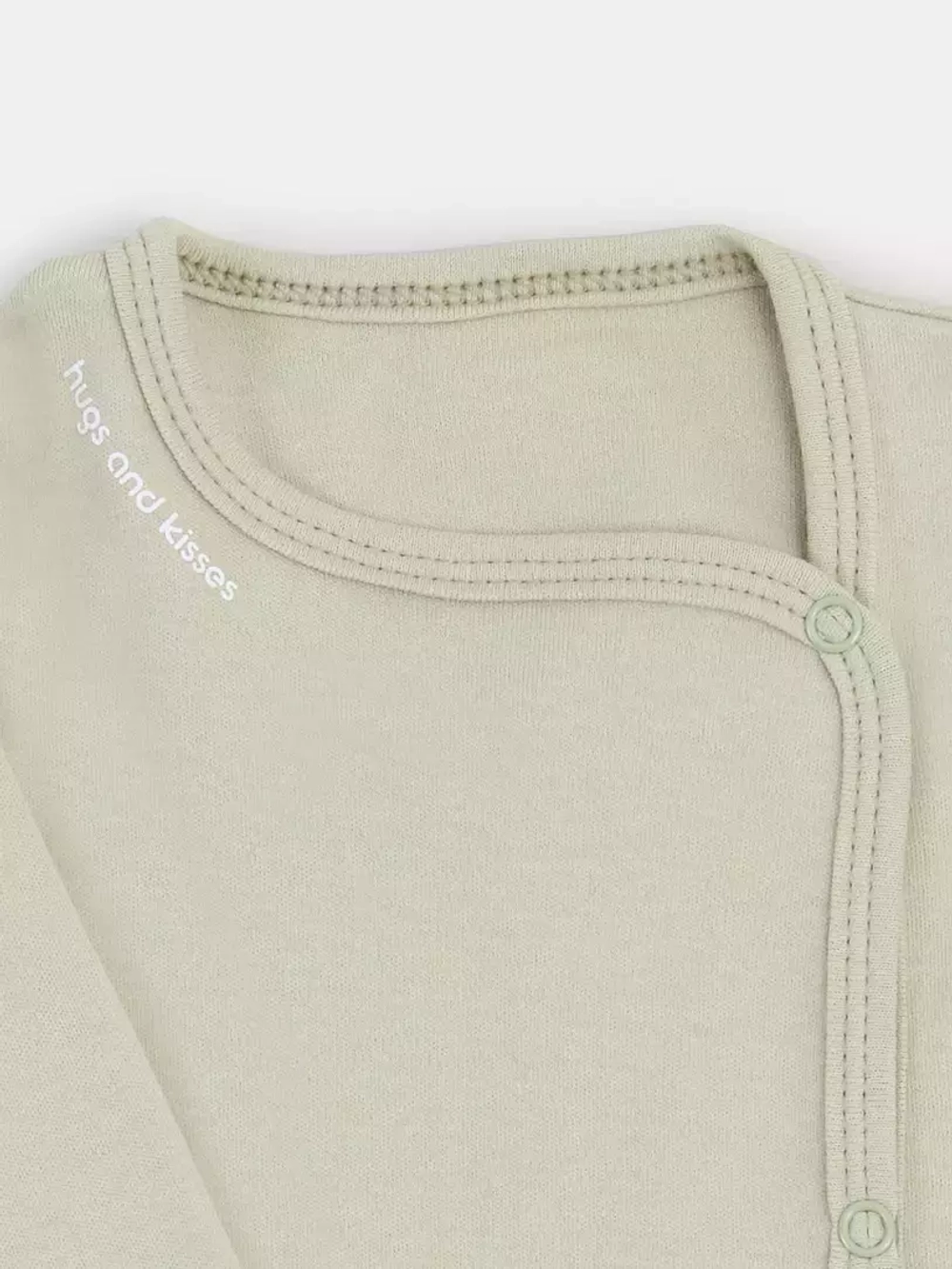 Распашонка HUGS AND KISSES (RANT) Light Green (Размер: 62)