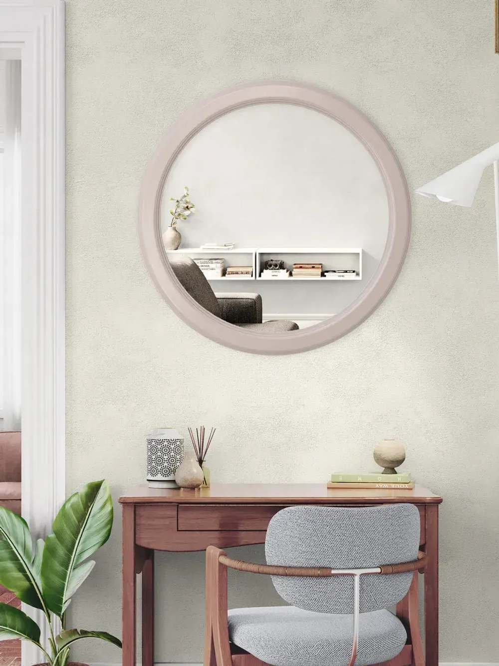 Зеркало настенное для прихожей 57 см