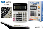 Калькулятор настольный 14*10,9см. 12-разрядный, двойное питание, в коробка (Basir)