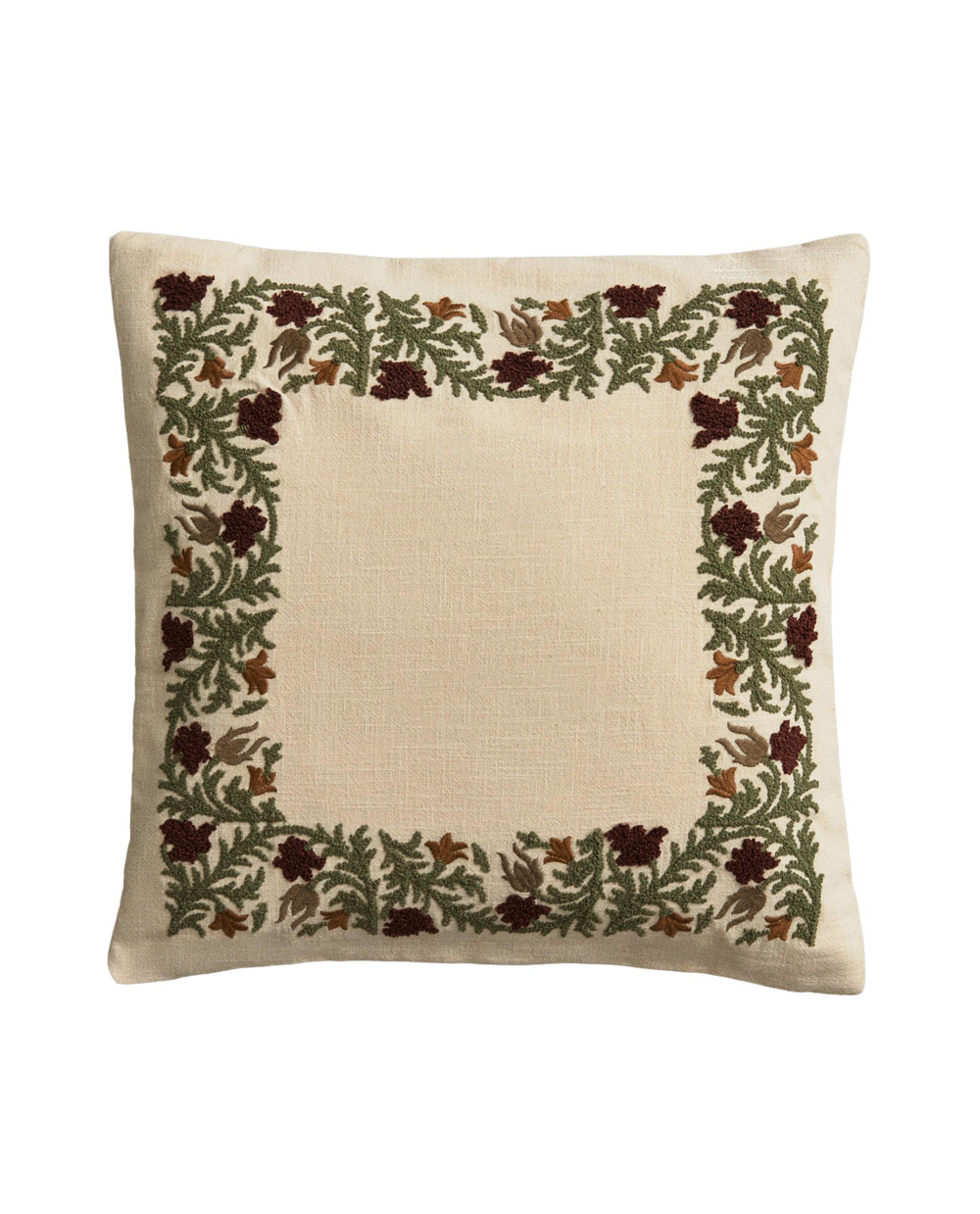 Zara Home наволочка декоративная из хлопка, светло-бежевый, 50x50 см