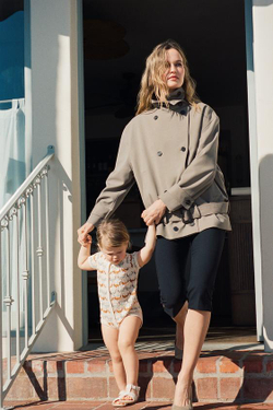 ZARA ВЯЗАНЫЙ КОМБИНЕЗОН КРОШЕ, ЭКРЮ