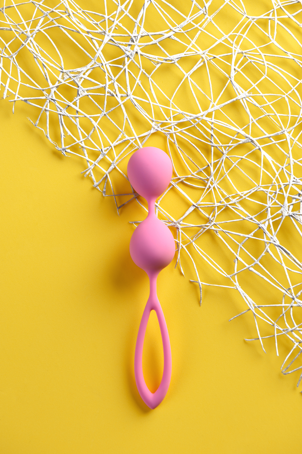 Вагинальные шарики A-Toys by TOYFA Rai, силикон, розовые, 17 см
