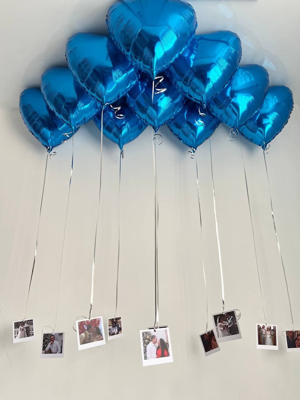 Воздушные шары под потолок с фотографиями №3129