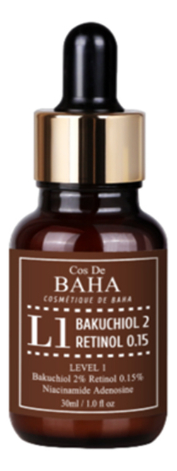 Cos De BAHA Сыворотка антивозрастная с бакучиолом и ретинолом