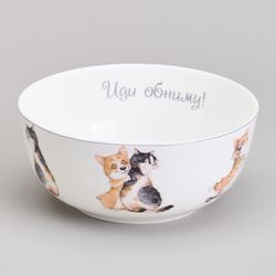 САЛАТНИК - ТАРЕЛКА СУПОВАЯ LEFARD "ЛУЧШИЕ ДРУЗЬЯ" 15,5*7 СМ 800 МЛ (КОР=24ШТ.)