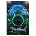 Блокнот А7 40л. клет. "Футбол" на скрепке, блок-офсет (Центрум)