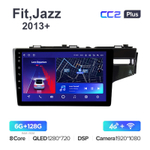 Teyes CC2 Plus 10,2"для Honda Fit, Jazz 2013+  (прав)