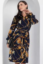 Платье Презентация стиля (темно-синее) П12650-15 LT Collection