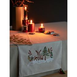 Дорожка на стол Celebrations из коллекции New Year Essential, 45х150 см