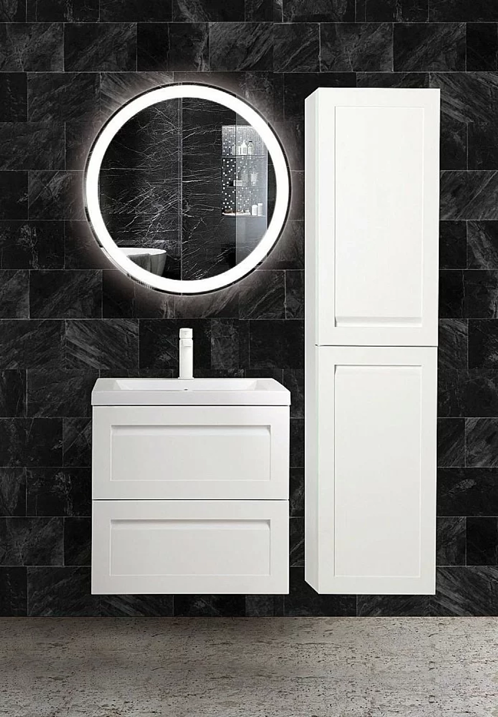 Шкаф подвесной Art&Max PLATINO 40 Bianco Lucido