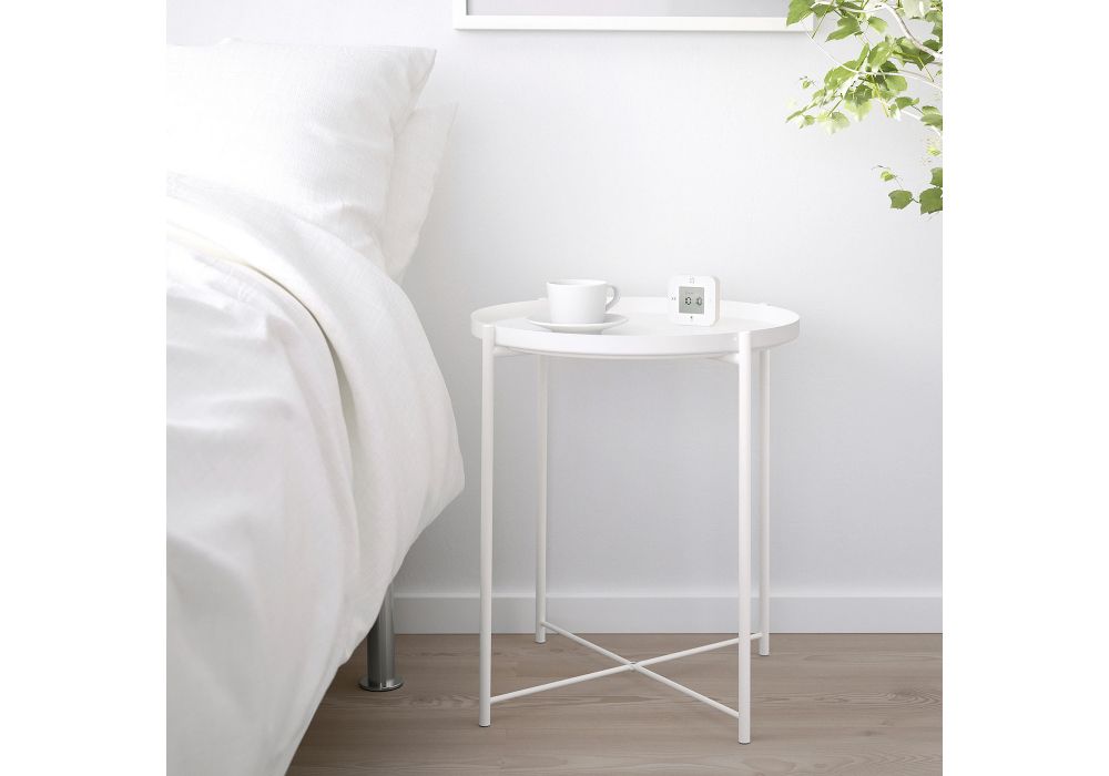 Журнальный столик-поднос Tray 1 46х52 white