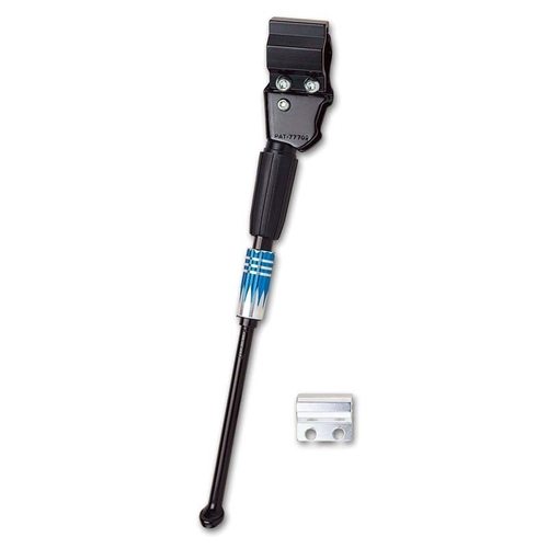 Подножка алюминий 26-29" универсальный регулируемая одноперьевая крепл к заднему перу (зажим 2 болта) черная CD-105X OSTAND