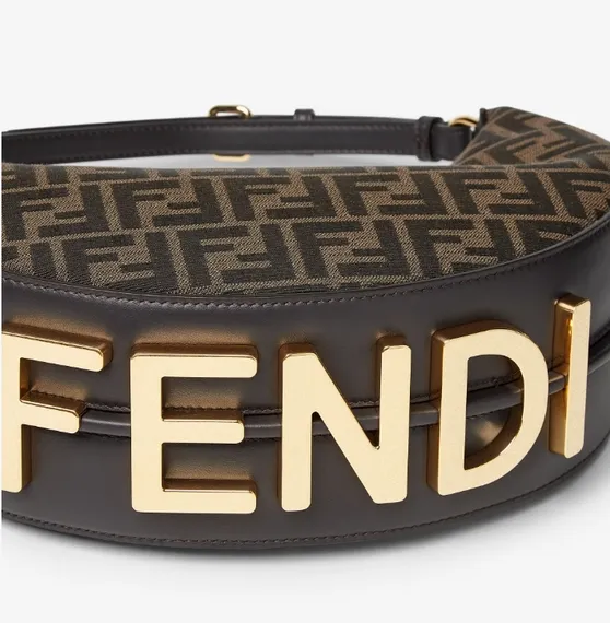 Сумка Fendi Fendigraphy, темно-коричневый