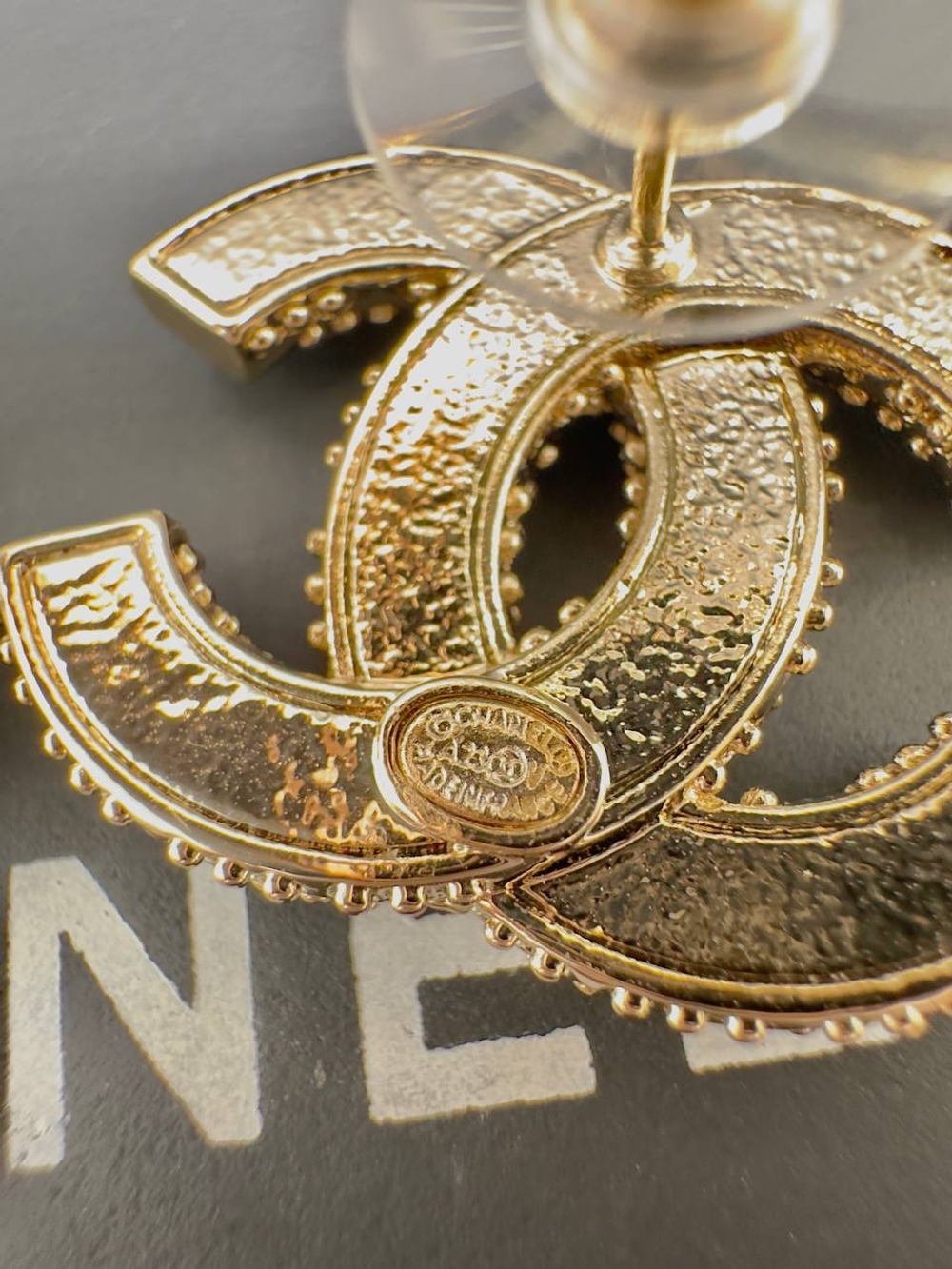 Серьги CHANEL