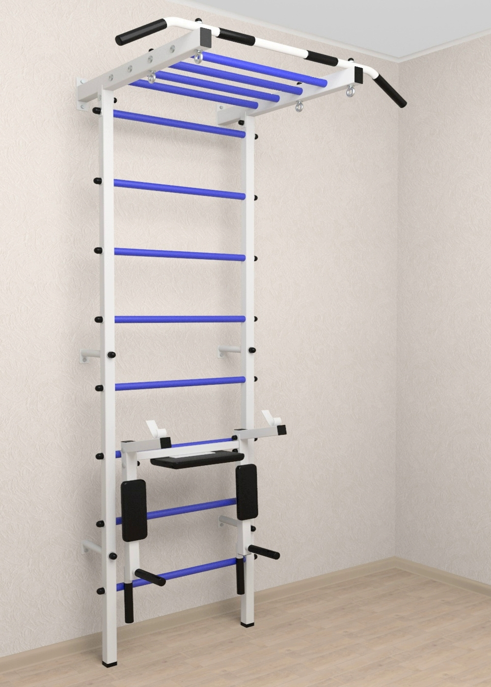 Шведская стенка Sv Pro рукоход 852 (Турник Pro рукоход/Брусья/стойка)