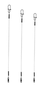 Набор жерличных поводков для рыбалки ПК "Просто-Рыболовные товары" AFW 7 нитей 9