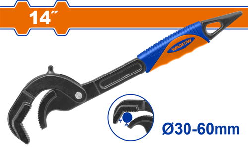 Ключ трубный 300 мм 30-63 мм (6/24) WADFOW WPW7114