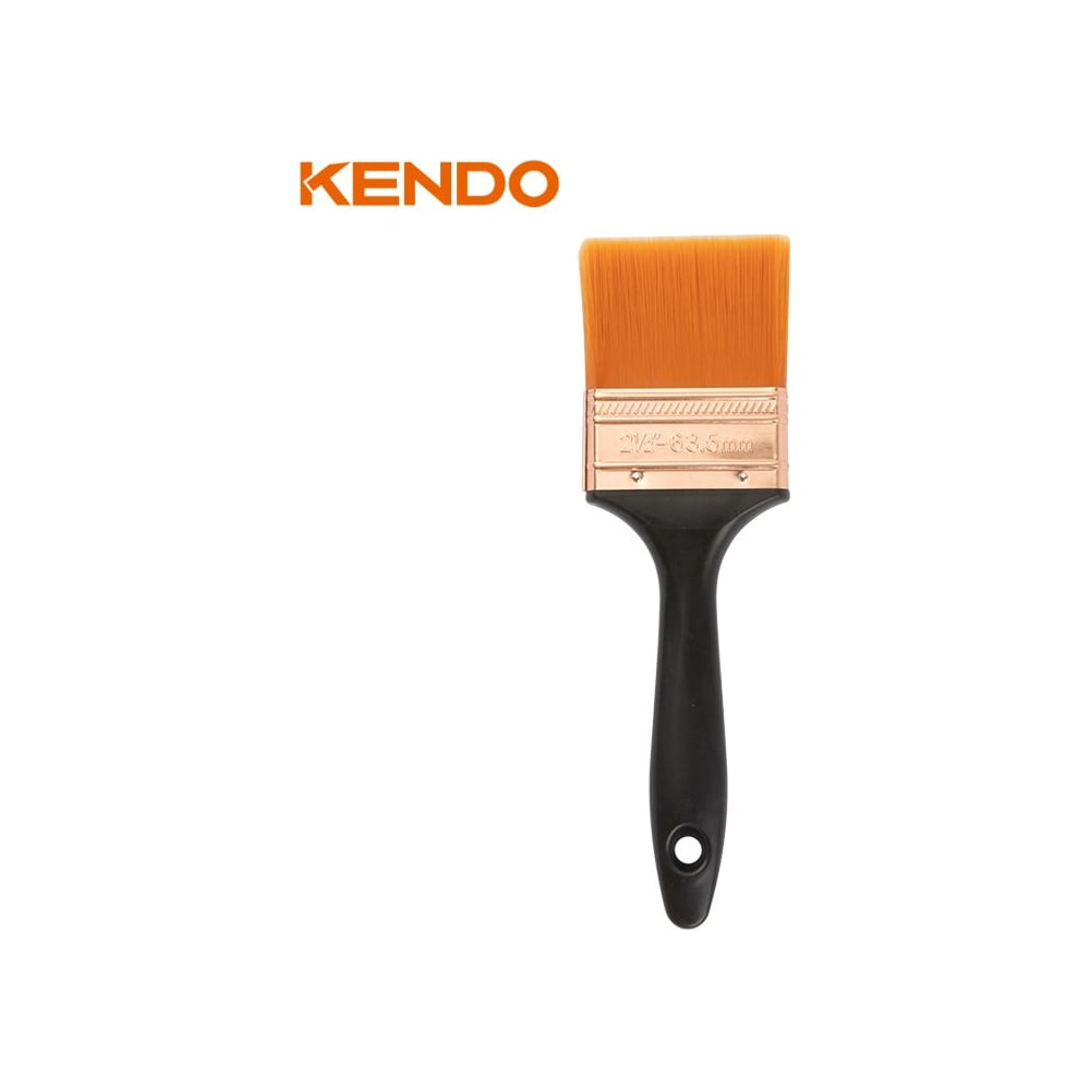 Кисть KENDO 50 мм, с пластиковой ручкой 46223